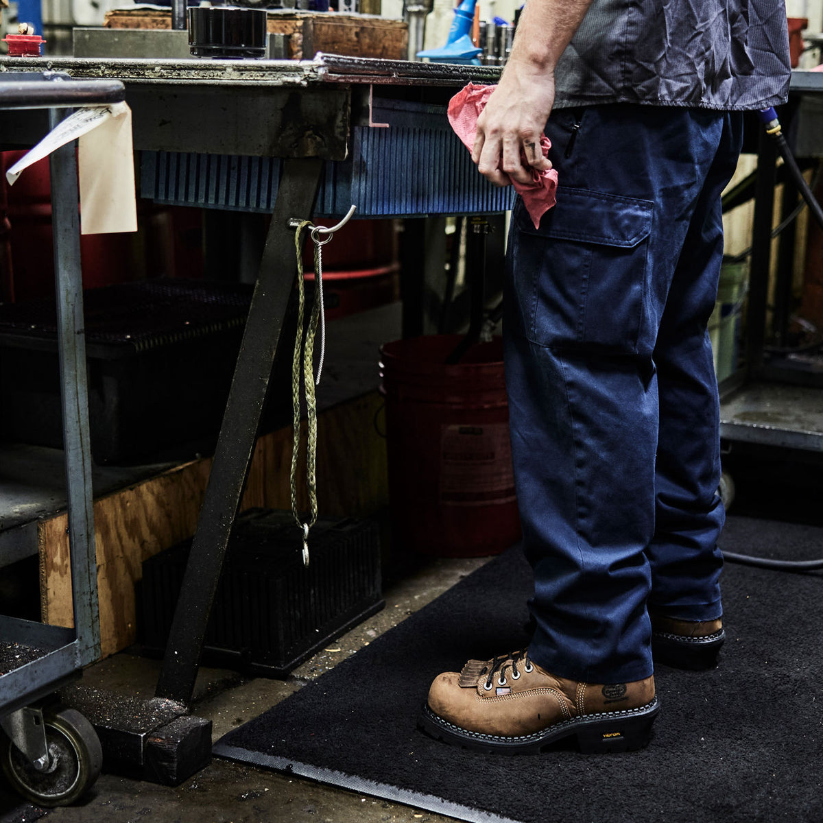 Georgia Boot USA Logger Waterproof Work Boot - lifestyle