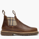 Georgia Boot Women's Plaid Chelsea Romeo Shoe - profile