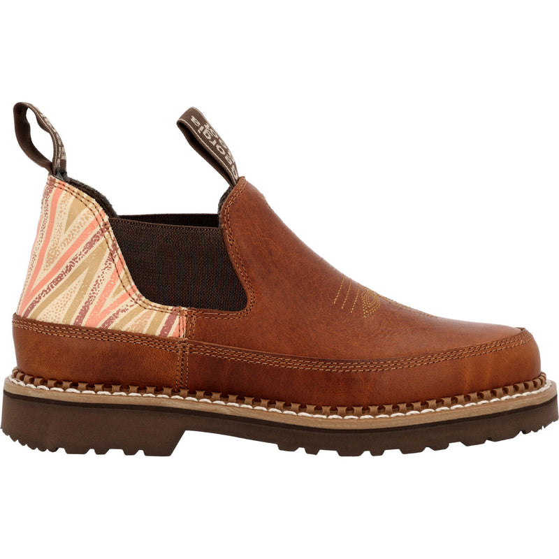 Georgia Boot Women's Canyon Striped Romeo Shoe - profile