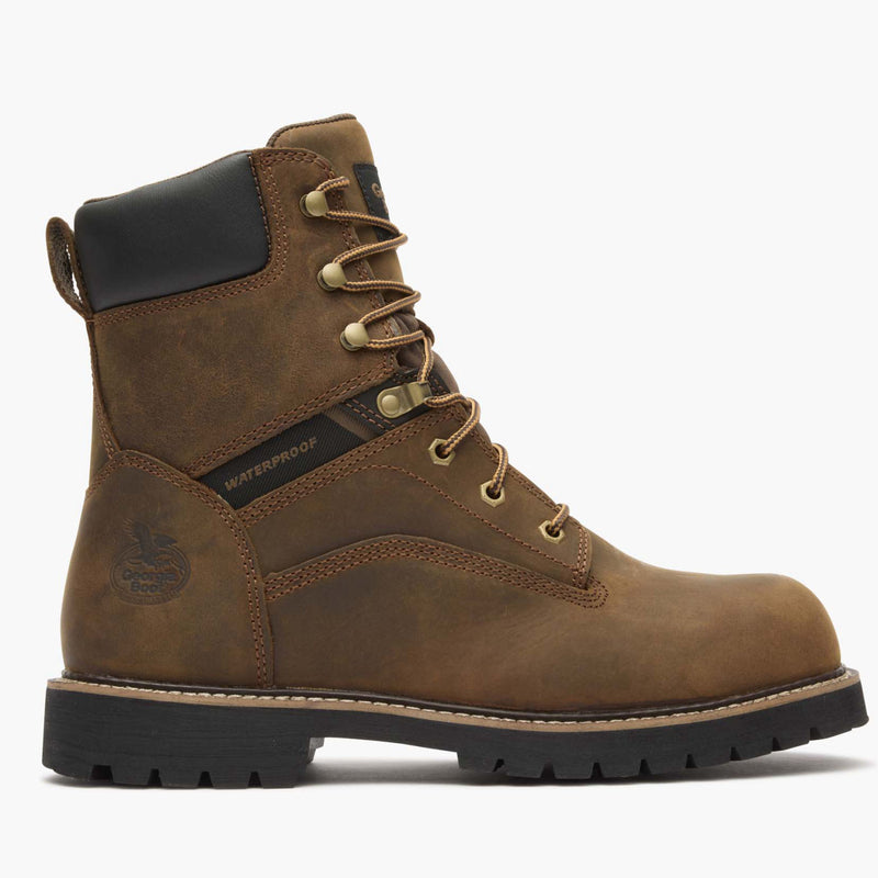 Georgia Boot Core 37 Steel Toe Waterproof Work Boot - profile