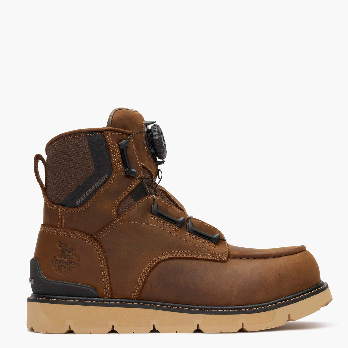 Georgia Boot Carbon Flex 6" BOA® Waterproof Carbon Toe Moc-Toe Work Boot