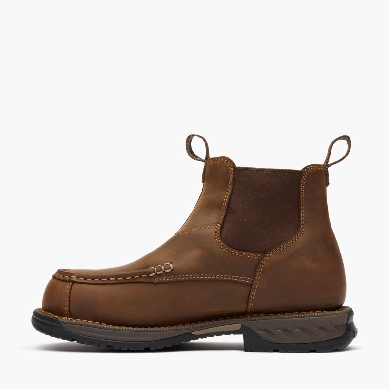 Georgia Boot Athens 360 Moc-Toe Chelsea Waterproof Nano Composite Toe Work Boot